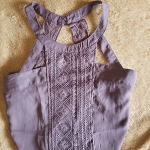 Lavender color Davina tank top XL